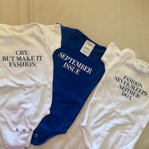 Maisonette x Vogue 3-6 months baby tee set
